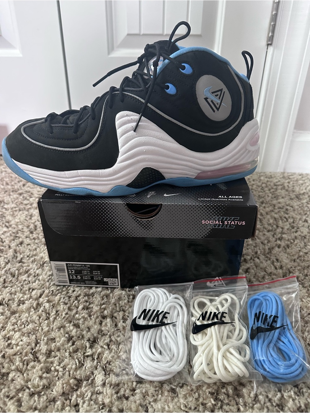 Social Status x Nike Air Penny 2 "Playground Black"